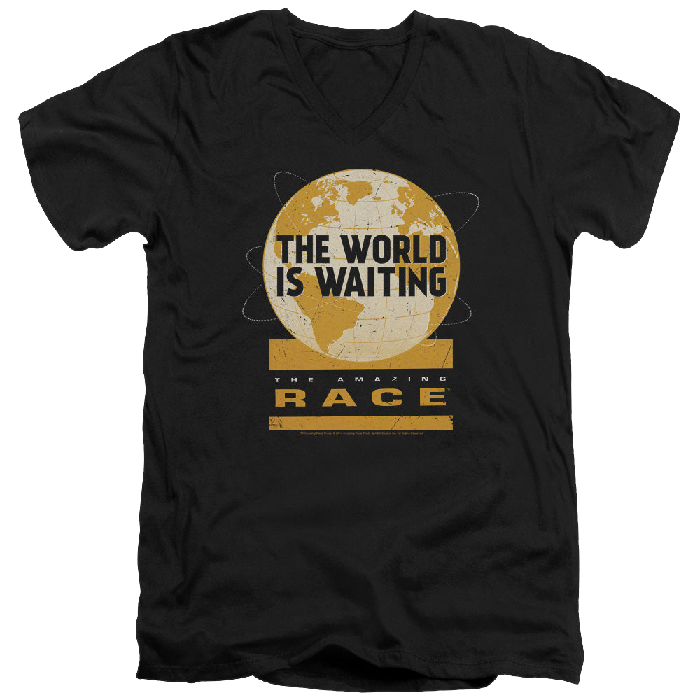 Amazing Race, The Waiting World - Men's V-Neck T-Shirt Men's V-Neck T-Shirt The Amazing Race   