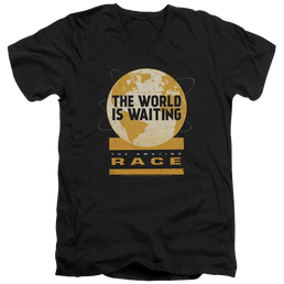 Amazing Race, The Waiting World - Men's V-Neck T-Shirt Men's V-Neck T-Shirt The Amazing Race   