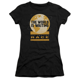 Amazing Race, The Waiting World - Juniors T-Shirt Juniors T-Shirt The Amazing Race   