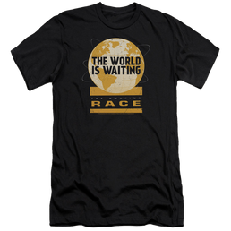Amazing Race Waiting World Premium Adult Slim Fit T-Shirt Men's Premium Slim Fit T-Shirt The Amazing Race   