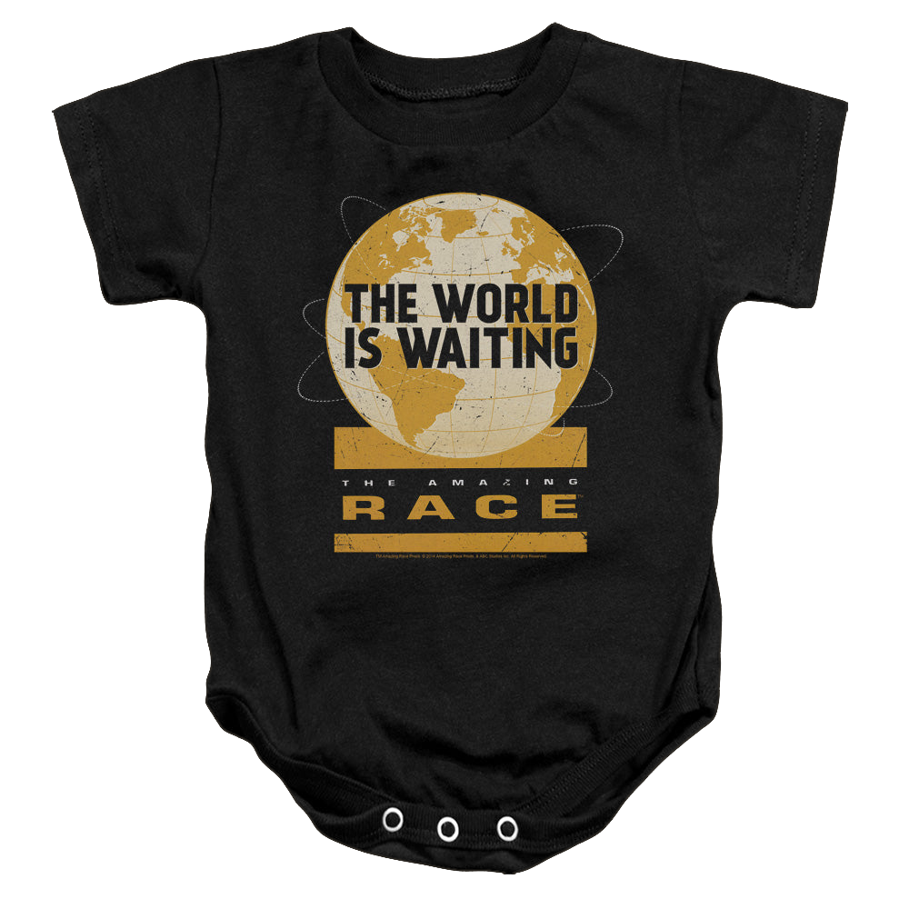Amazing Race, The Waiting World - Baby Bodysuit Baby Bodysuit The Amazing Race   