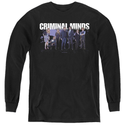 Criminal Minds Season 10 Cast - Youth Long Sleeve T-Shirt Youth Long Sleeve T-Shirt Criminal Minds   