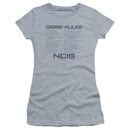 NCIS Gibbs Rules - Juniors T-Shirt Juniors T-Shirt NCIS   