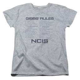 NCIS Gibbs Rules - Women's T-Shirt Women's T-Shirt NCIS   
