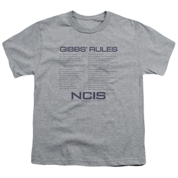 NCIS Gibbs Rules - Youth T-Shirt Youth T-Shirt (Ages 8-12) NCIS   