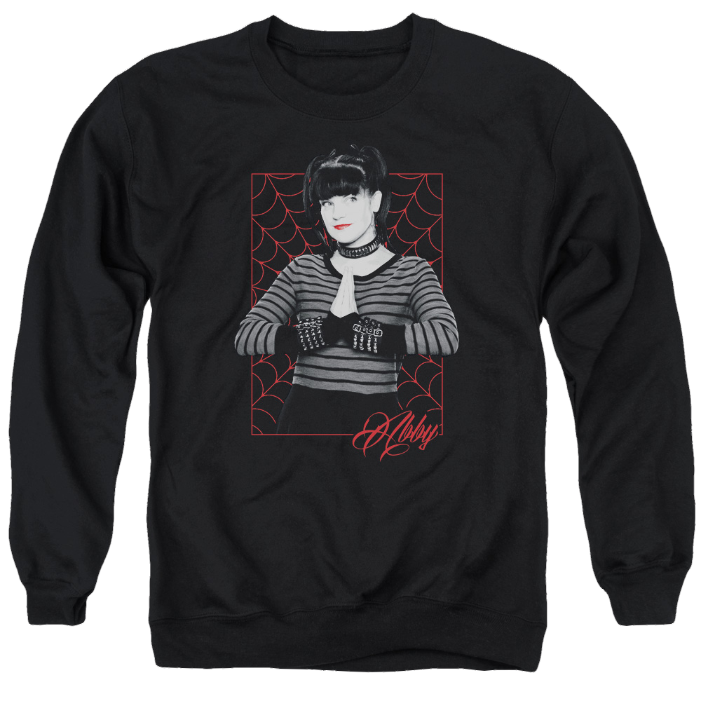 NCIS Abby Webs - Men's Crewneck Sweatshirt Men's Crewneck Sweatshirt NCIS   