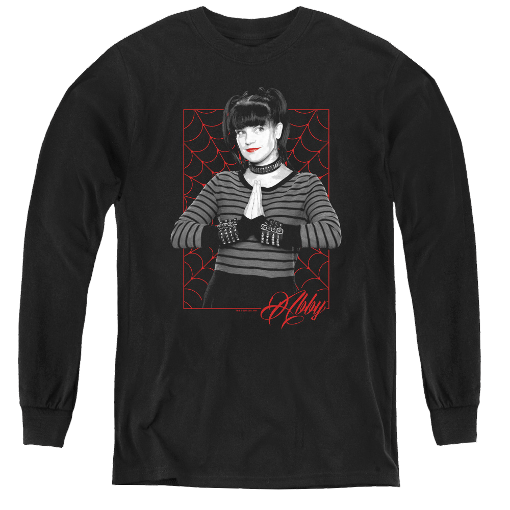 Ncis Abby Webs - Youth Long Sleeve T-Shirt Youth Long Sleeve T-Shirt NCIS   