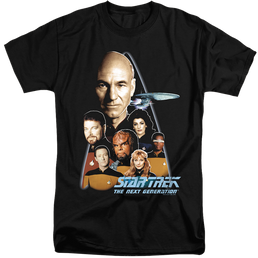 Star Trek The Next Generation Men's Tall Fit T-Shirt Men's Tall Fit T-Shirt Star Trek   