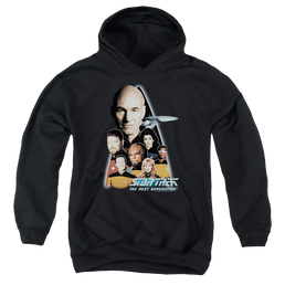 Star Trek The Next Generation The Next Generation - Youth Hoodie Youth Hoodie (Ages 8-12) Star Trek   