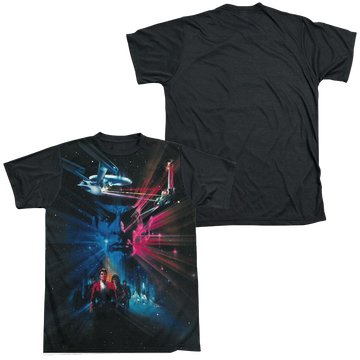 Star Trek St3 Poster men's black back t-shirt