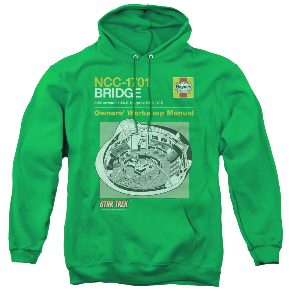 Star Trek The Original Series Bridge Manual - Pullover Hoodie Pullover Hoodie Star Trek   
