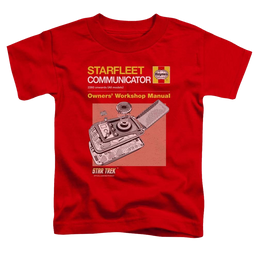 Star Trek Comm Manual Toddler T-Shirt Toddler T-Shirt Star Trek   