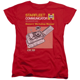 Star Trek Comm Manual Women's T-Shirt Women's T-Shirt Star Trek   
