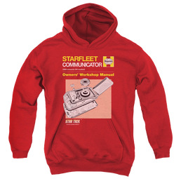 Star Trek The Original Series Comm Manual - Youth Hoodie Youth Hoodie (Ages 8-12) Star Trek   