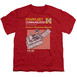 Star Trek The Original Series Comm Manual - Youth T-Shirt Youth T-Shirt (Ages 8-12) Star Trek   