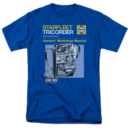 Star Trek Tricorder Manual Men's Regular Fit T-Shirt Men's Regular Fit T-Shirt Star Trek   