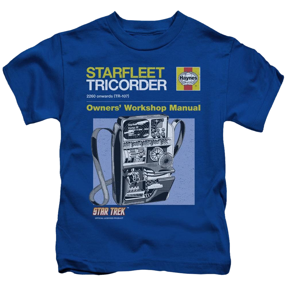 Star Trek Tricorder Manual Kid's T-Shirt (Ages 4-7) Kid's T-Shirt (Ages 4-7) Star Trek   