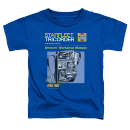 Star Trek Tricorder Manual Toddler T-Shirt Toddler T-Shirt Star Trek   