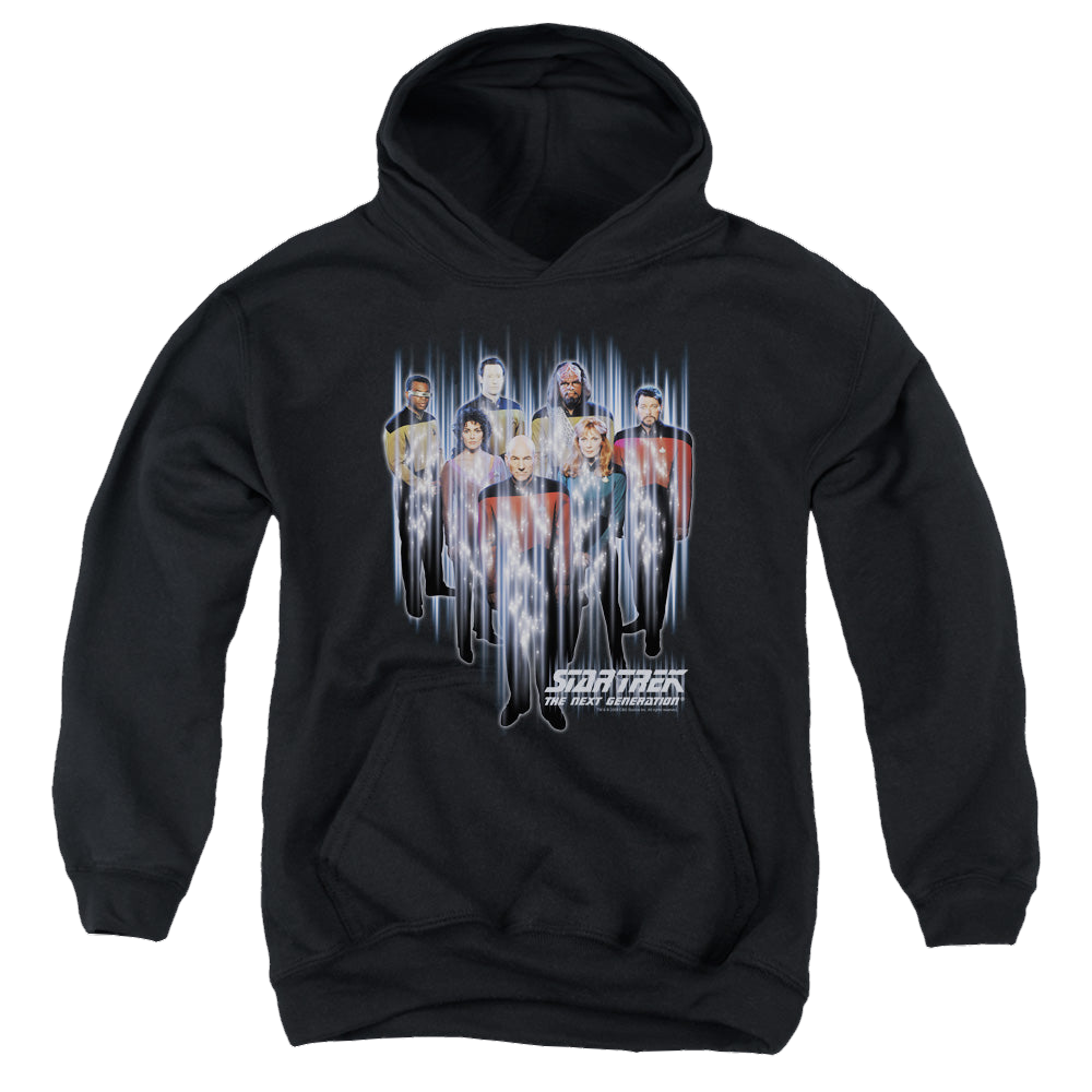 Star Trek The Next Generation Beam Us Up - Youth Hoodie Youth Hoodie (Ages 8-12) Star Trek   