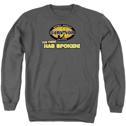 Survivor Tribe Has Spoken - Men's Crewneck Sweatshirt Men's Crewneck Sweatshirt Survivor   