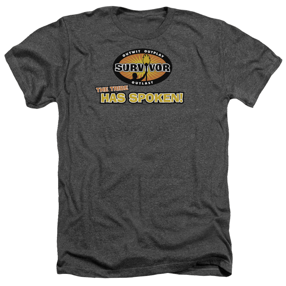 Survivor Tribe Has Spoken - Men's Heather T-Shirt Men's Heather T-Shirt Survivor   
