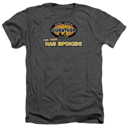 Survivor Tribe Has Spoken - Men's Heather T-Shirt Men's Heather T-Shirt Survivor   