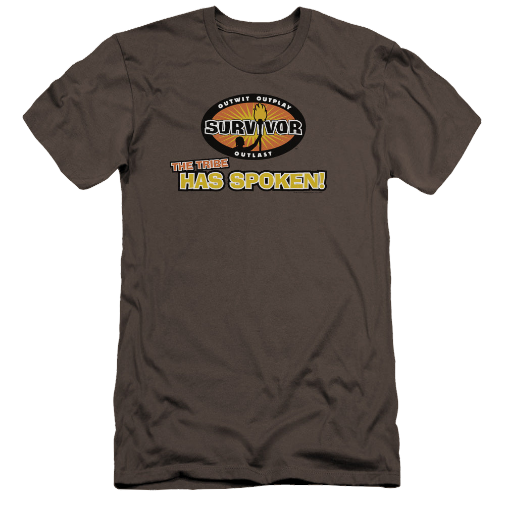 Survivor Tribe Has Spoken - Men's Premium Slim Fit T-Shirt Men's Premium Slim Fit T-Shirt Survivor   