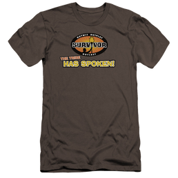 Survivor Tribe Has Spoken - Men's Premium Slim Fit T-Shirt Men's Premium Slim Fit T-Shirt Survivor   