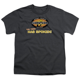 Survivor Tribe Has Spoken - Youth T-Shirt Youth T-Shirt (Ages 8-12) Survivor   