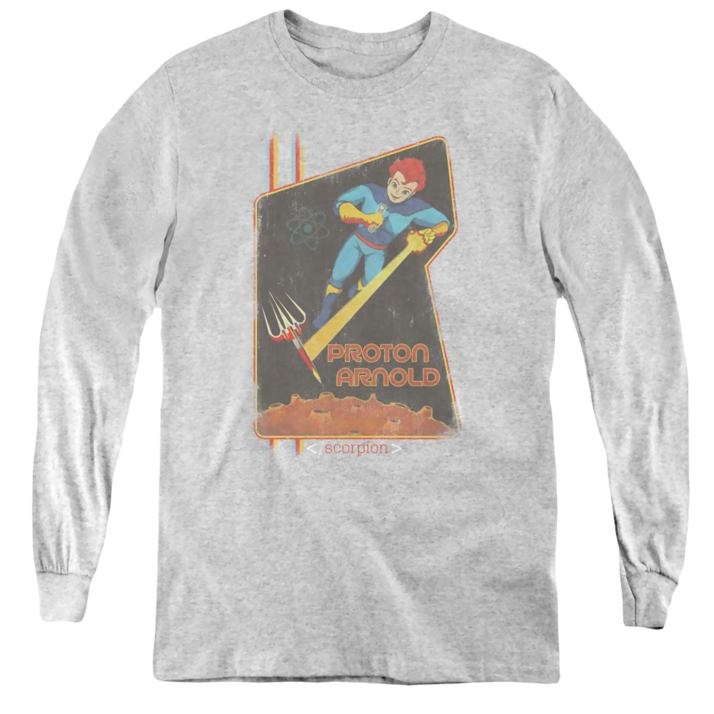 Scorpion Proton Arnold Poster - Youth Long Sleeve T-Shirt Youth Long Sleeve T-Shirt Scorpion   