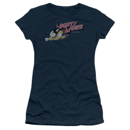Mighty Mouse Mighty Retro Juniors T-Shirt Juniors T-Shirt Mighty Mouse   