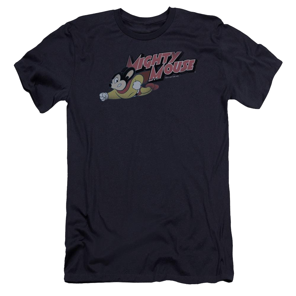 Mighty Mouse Mighty Retro Men's Premium Slim Fit T-Shirt Men's Premium Slim Fit T-Shirt Mighty Mouse   