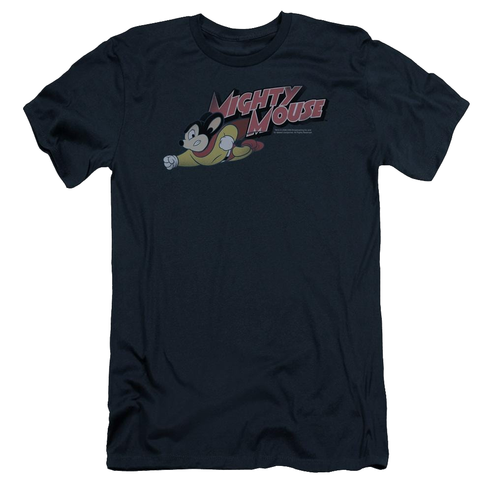 Mighty Mouse Mighty Retro Men's Slim Fit T-Shirt Men's Slim Fit T-Shirt Mighty Mouse   