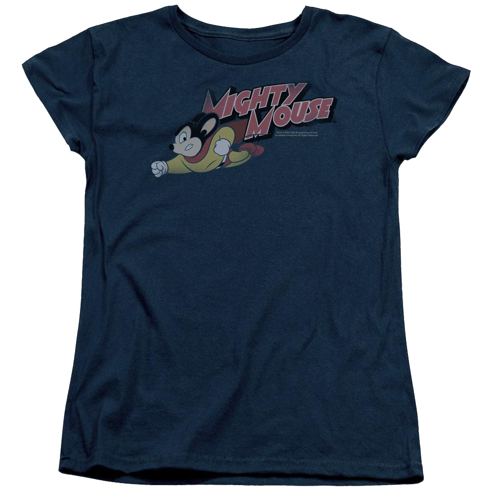 Mighty Mouse Mighty Retro Women's T-Shirt Women's T-Shirt Mighty Mouse   