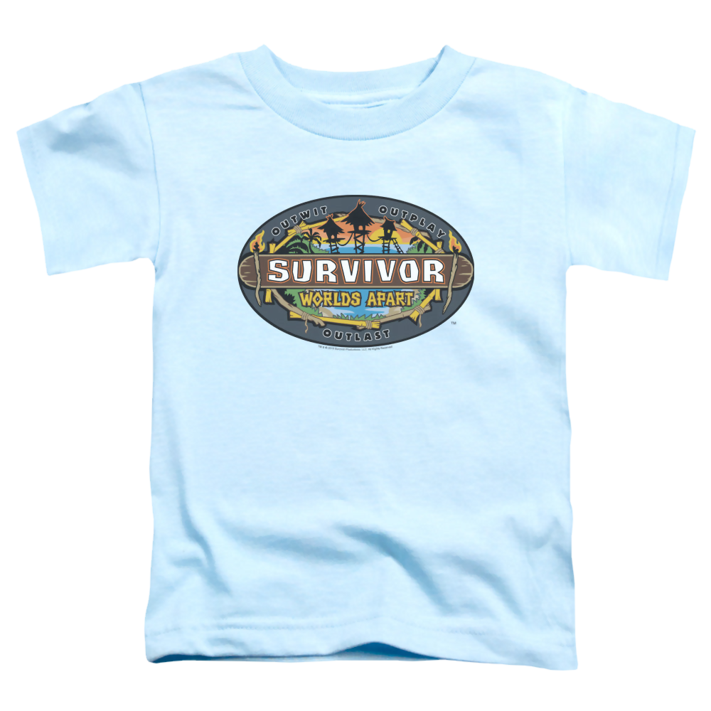 Survivor Worlds Apart Logo - Toddler T-Shirt Toddler T-Shirt Survivor   