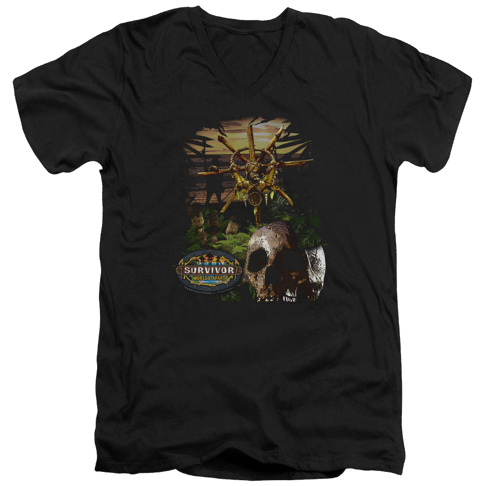Survivor Jungle - Men's V-Neck T-Shirt Men's V-Neck T-Shirt Survivor   