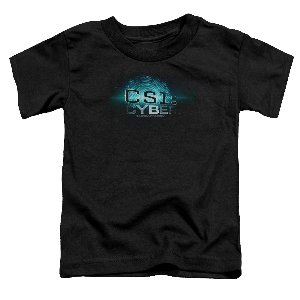 CSI: Cyber Thumb Print - Toddler T-Shirt Toddler T-Shirt CSI   