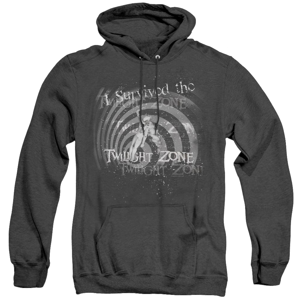 Twilight Zone, The I Survived - Heather Pullover Hoodie Heather Pullover Hoodie The Twilight Zone   