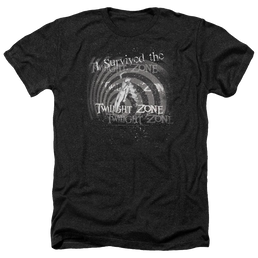 The Twilight Zone I Survived Men's Heather T-Shirt Men's Heather T-Shirt The Twilight Zone   