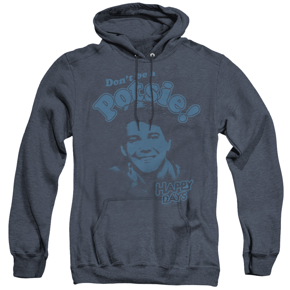 Happy Days Dont Be A Potsy - Heather Pullover Hoodie Heather Pullover Hoodie Happy Days   