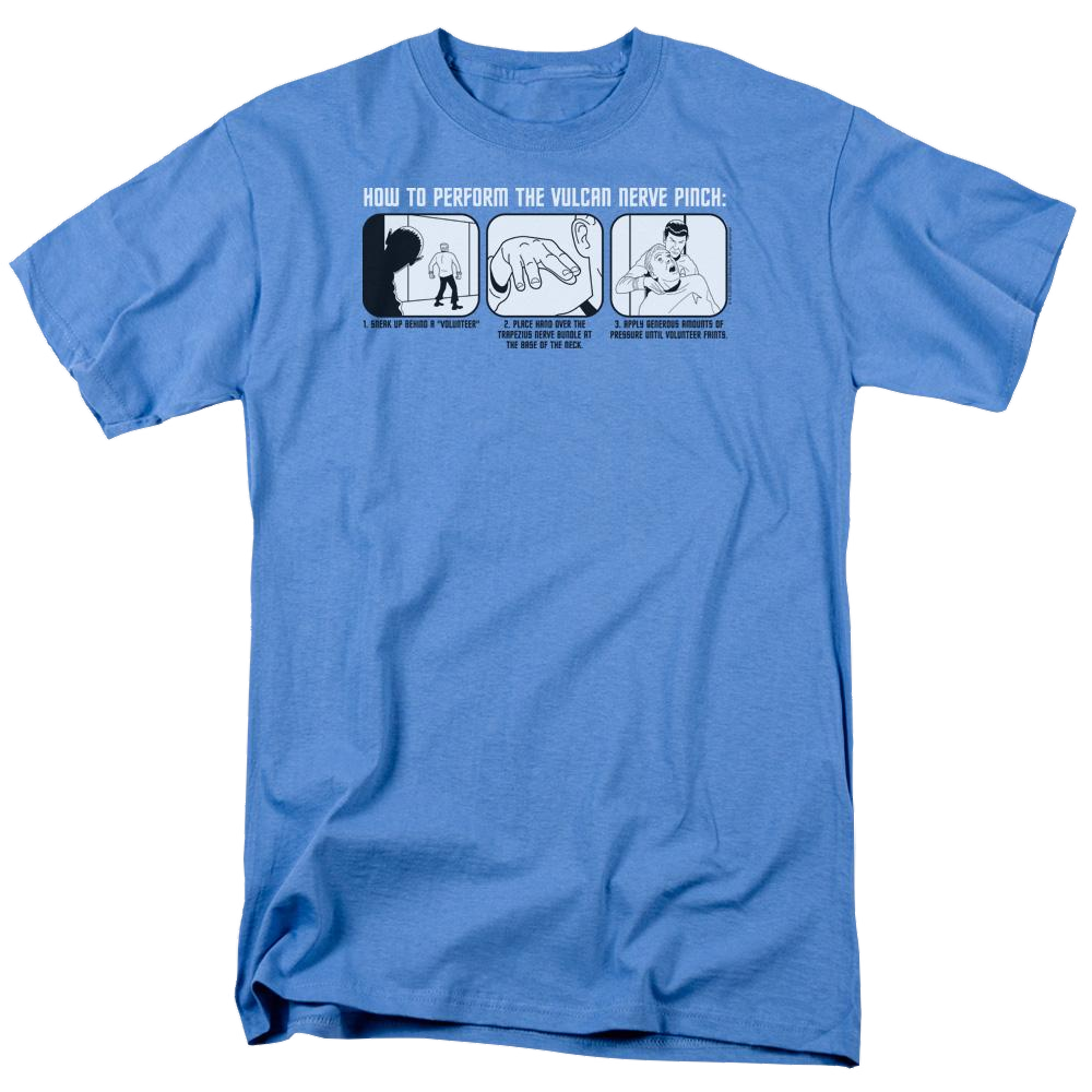 Star Trek The Original Series Vulcan Nerve Pinch - Men's Regular Fit T-Shirt Men's Regular Fit T-Shirt Star Trek   