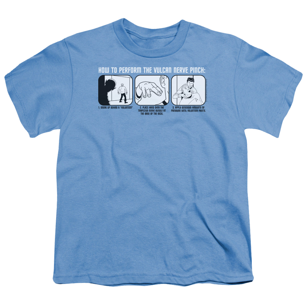 Star Trek The Original Series Vulcan Nerve Pinch - Youth T-Shirt Youth T-Shirt (Ages 8-12) Star Trek   