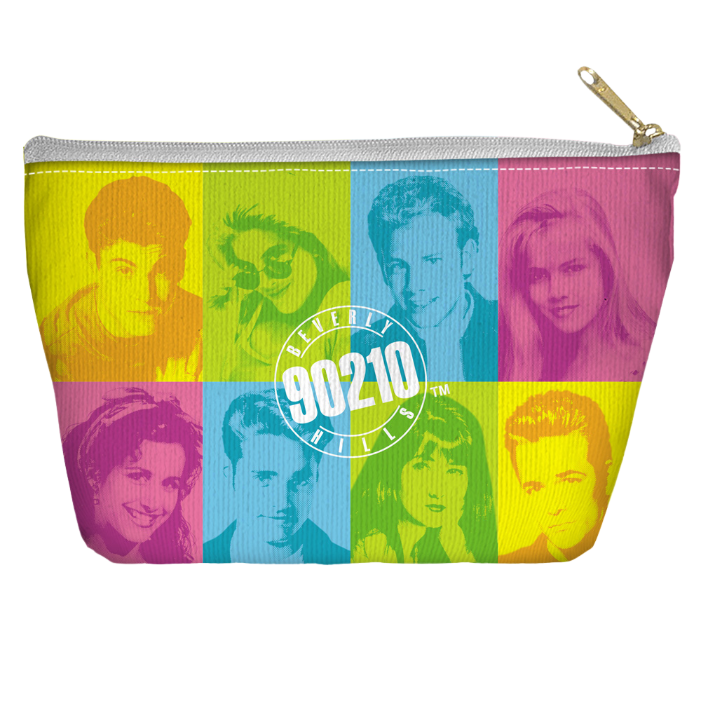 Beverly Hills 90210 Color Blocks - T Bottom Accessory Pouch T Bottom Accessory Pouches Beverly Hills 90210   