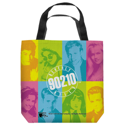 Beverly Hills 90210 Color Blocks - Tote Bag Tote Bags Beverly Hills 90210   
