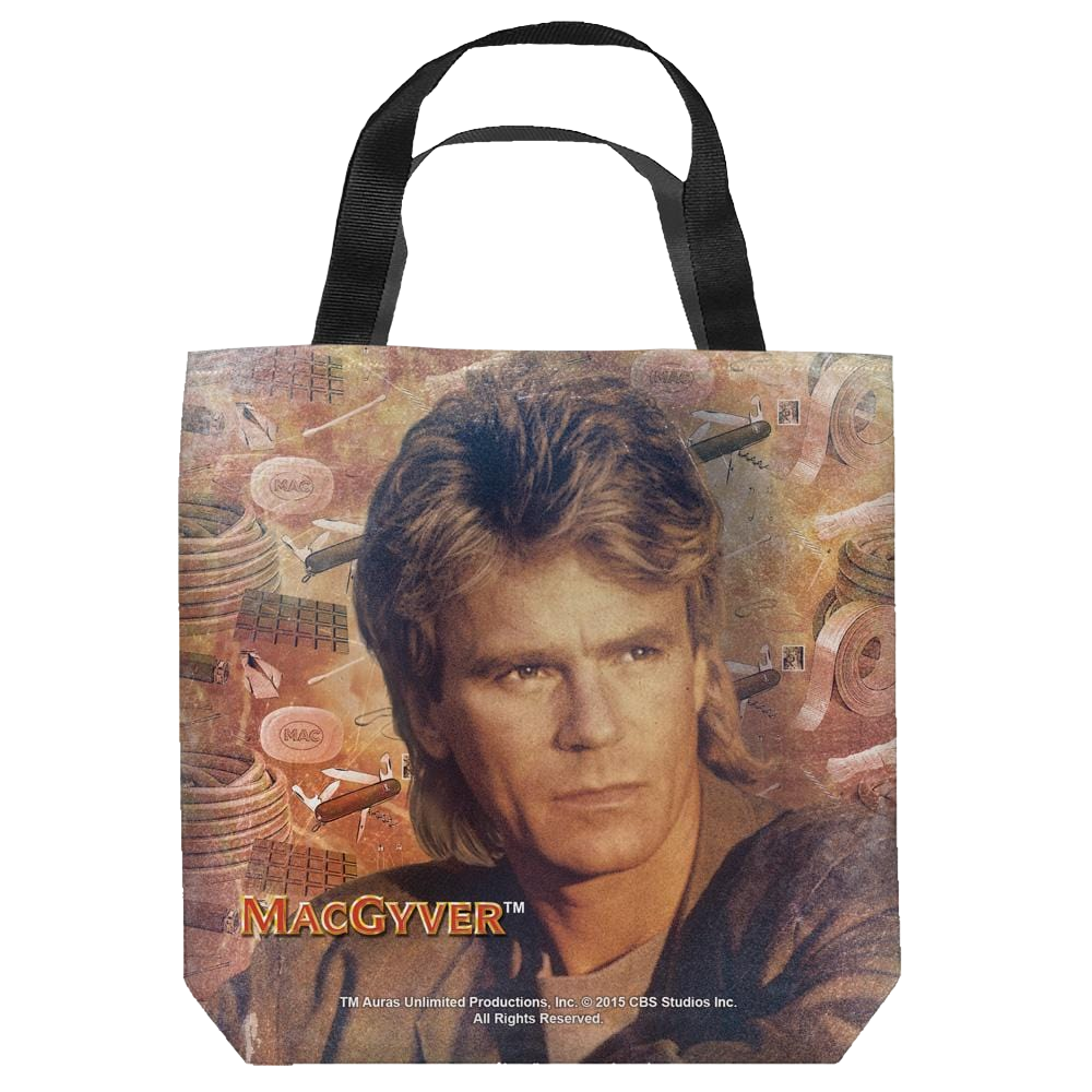 Macgyver - Tools Of The Trade Tote Bag Tote Bags MacGyver   