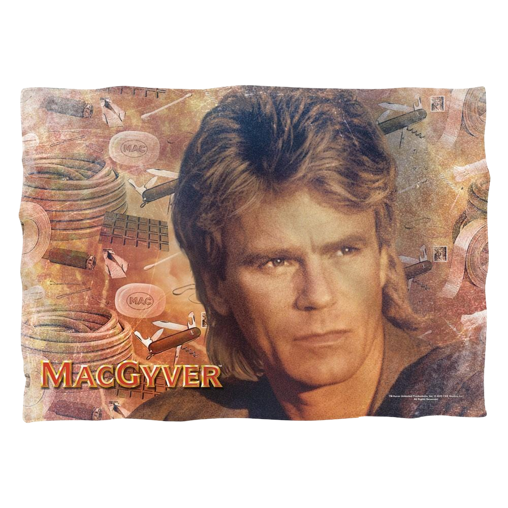 Macgyver - Tools Of The Trade  Pillow Case Pillow Cases MacGyver   