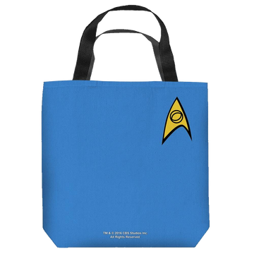 Star Trek The Original Series Science tote bag