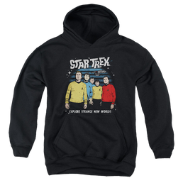 Star Trek The Original Series Stange New World - Youth Hoodie Youth Hoodie (Ages 8-12) Star Trek   