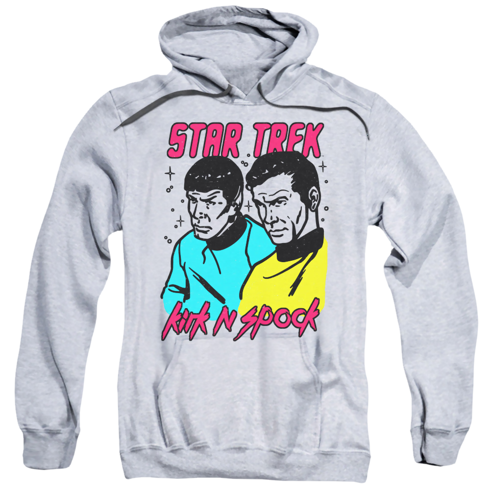 Star Trek The Original Series Kirk N Spock - Pullover Hoodie Pullover Hoodie Star Trek   