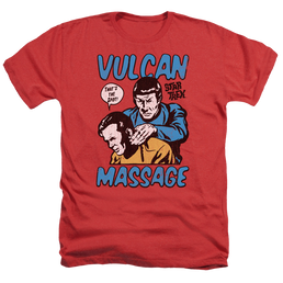 Star Trek Massage Men's Heather T-Shirt Men's Heather T-Shirt Star Trek   